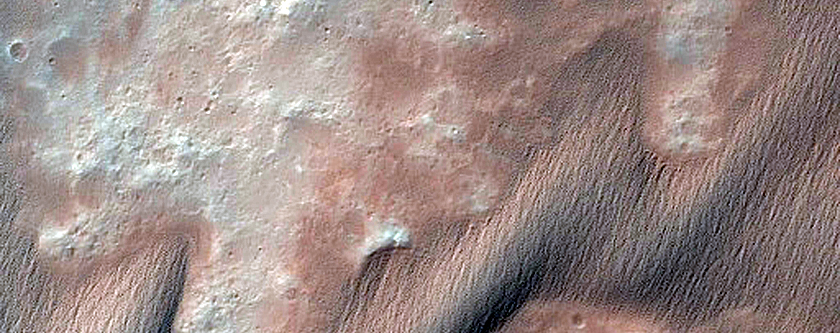 Southeast Herschel Crater Dune Field Change Detection