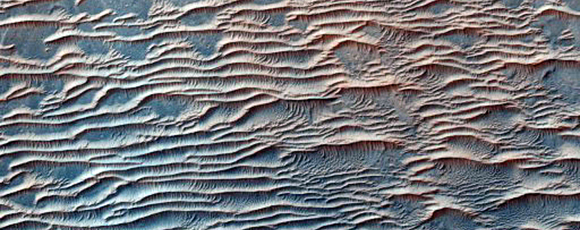 Dune Change Detection in Juventae Chasma