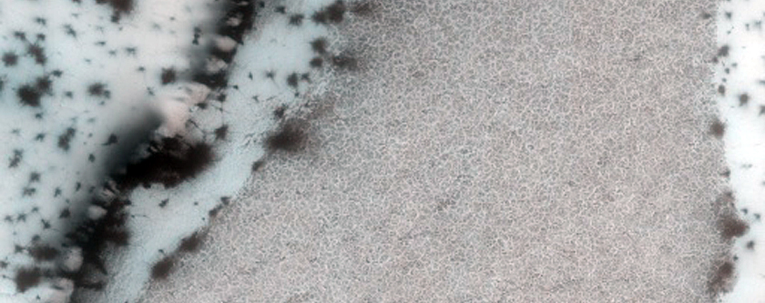 Dunes on Cement Substrate Dubbed Arrakis