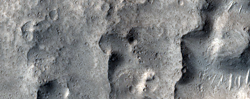 Lava-Ejecta Interaction in Cerberus Region