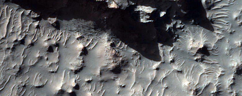 Pits on Crater Floor
