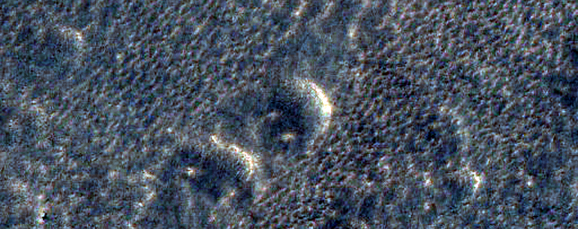 Icy Crater Monitoring