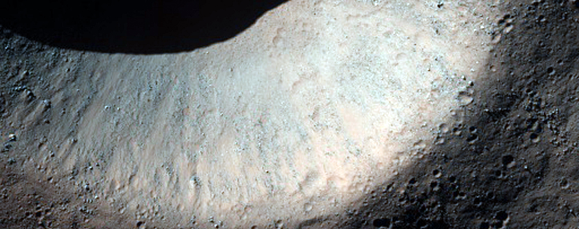 Small Well-Preserved Impact Crater