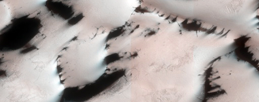 North Polar Gypsum Dunes