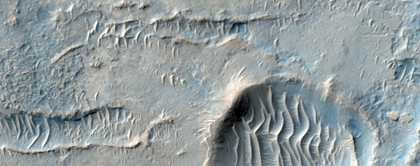 Flow Feature West of Meridiani Planum