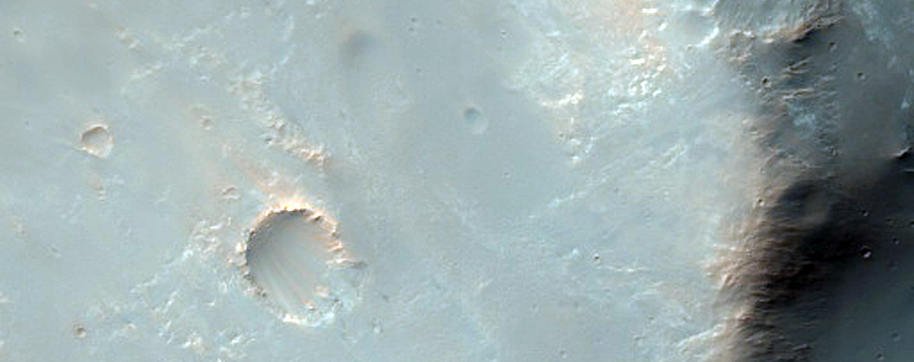 Rim of Ostrov Crater