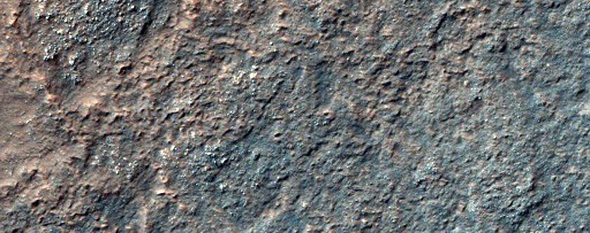 Mesa in Hellas Planitia