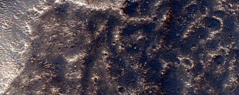 Lava Flow Near Elysium Mons