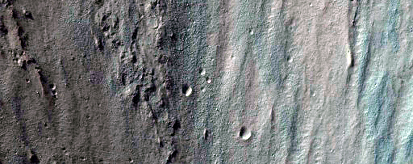 Coprates Chasma Wallrock