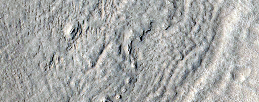 Steep Crater Walls