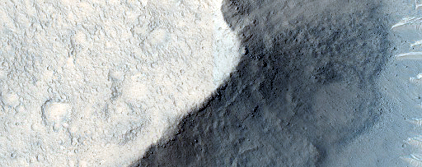 Flood-Eroded Surface in Kasei Valles