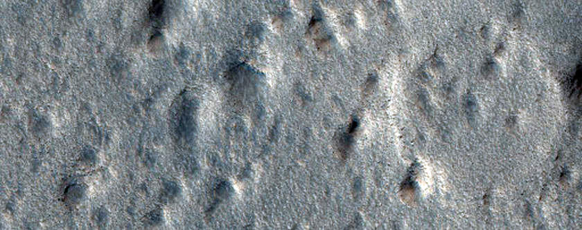 Domoni Crater Secondary Craters