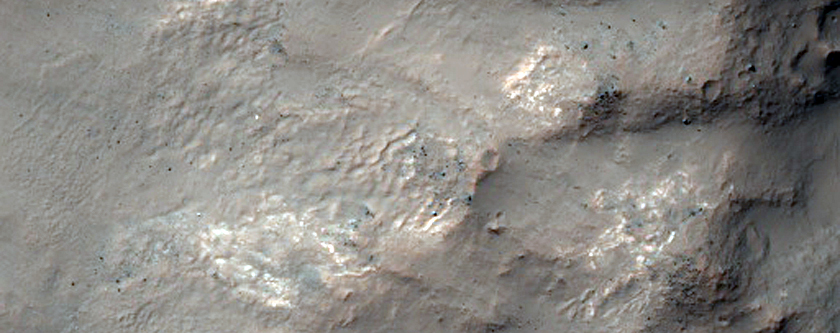 Crater with Central Peak in HRSC H4111_0000_Nd3
