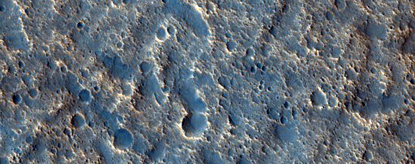 Impact Crater with Steep Slopes