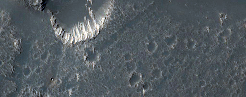 Line of Pits South of Arsia Mons