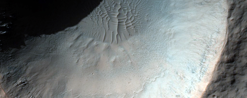 Small Fresh Impact Crater