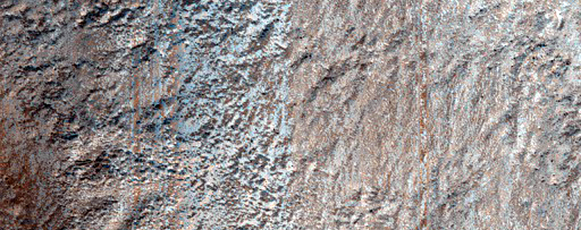 Hellas Planitia Mantled Hummocks