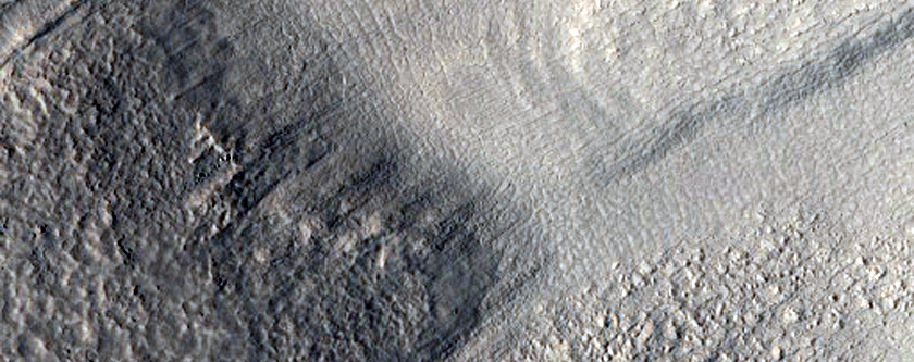 Mesa Erosion and Valley Fill in the Protonilus Mensae Region
