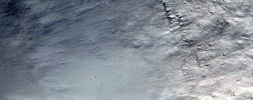 Impact Craters Near Memnonia Fossae