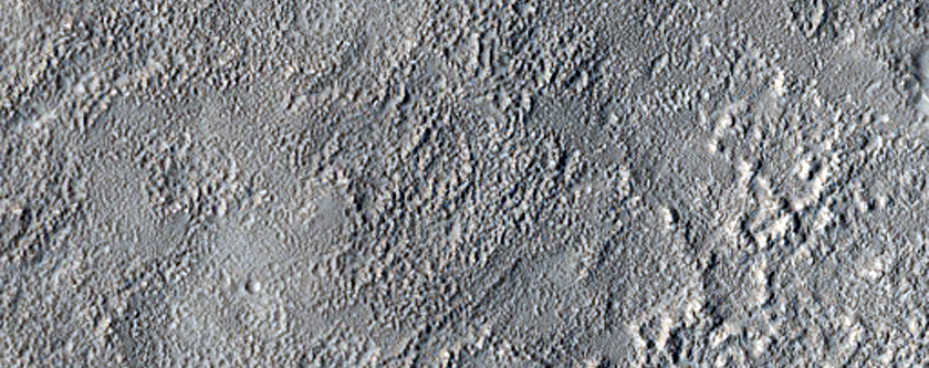 Mantle Material in Arcadia Planitia