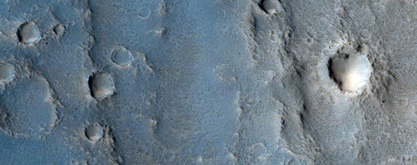 Sinuous Valley with Terminal Deposit