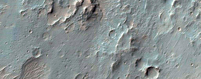 Light-Toned Deposits Exposed in Coprates Catena Trough
