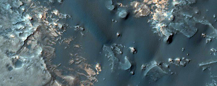 Terra speciosa in Plani Meridiani cratere