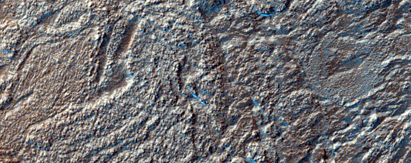 Textured Materials in Northwest Hellas Planitia