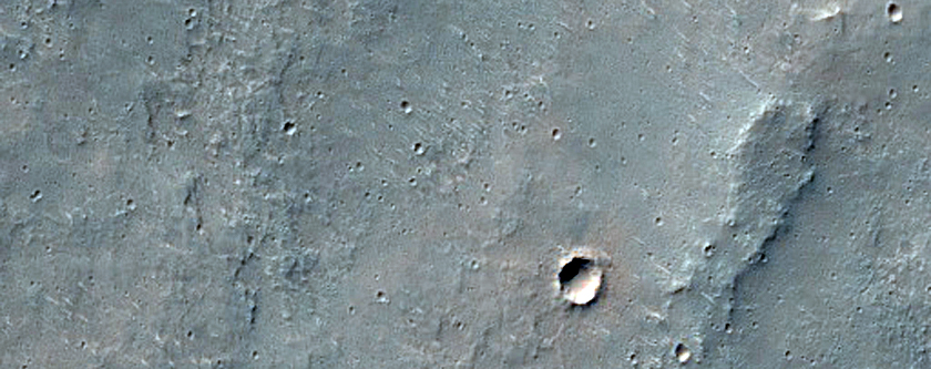 Basin at Terminus of Parana Valles and Loire Valles Systems