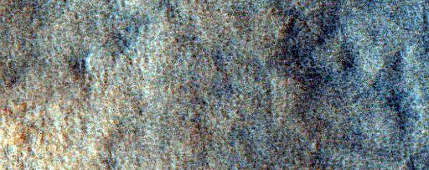 Pedestal Crater Ejecta Blanket