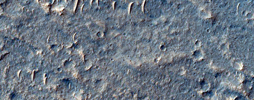 Flow Surface West of Meridiani Planum