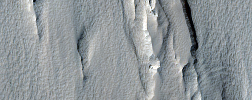 Medusae Fossae Formation Terrain