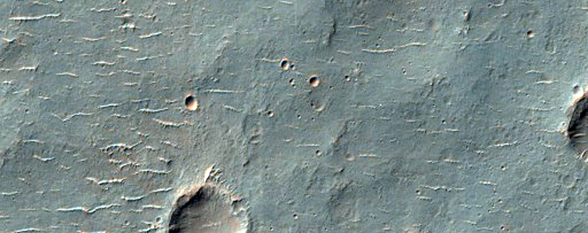 Possible Future Mars Landing Site in Utopia Region
