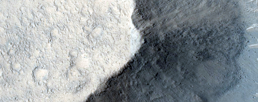 Flood-Eroded Surface in Kasei Valles