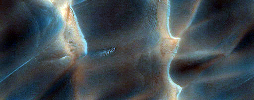 Furrows on Dunes