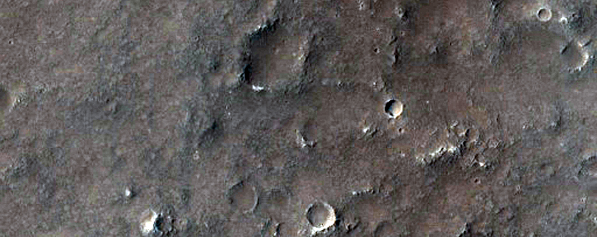 Possible Inverted Terrain Near Lockyer Crater
