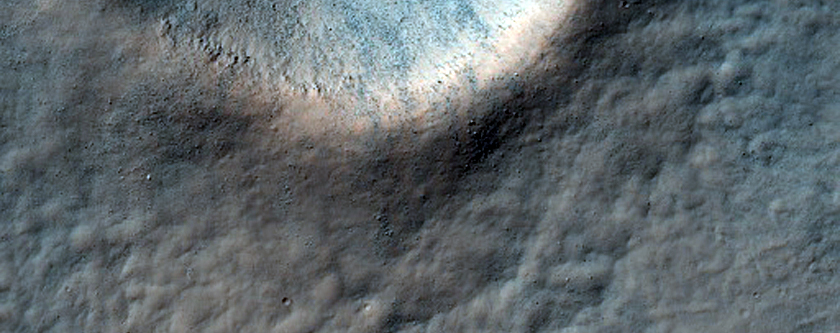 Very Fresh Small Crater