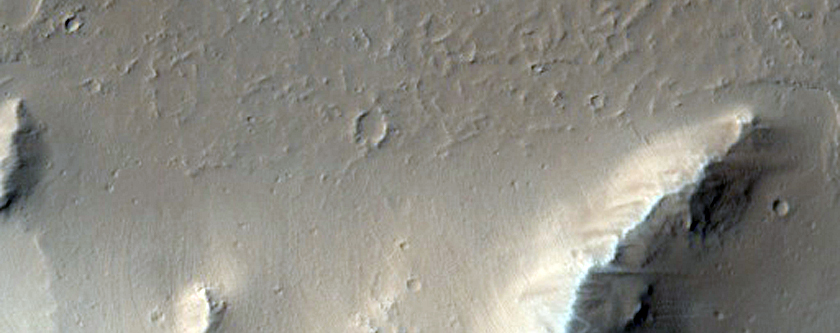 Irregular Hills Near Ceraunius Fossae