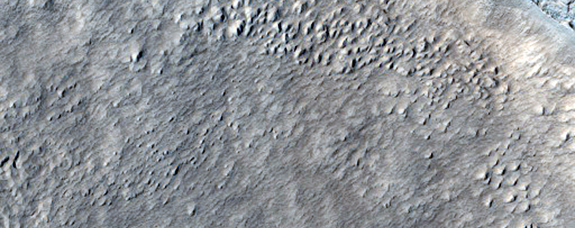 Well-Preserved Mid-Latitude Impact Crater