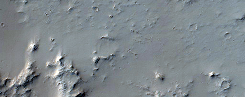 Tharsis Region Lava Flows