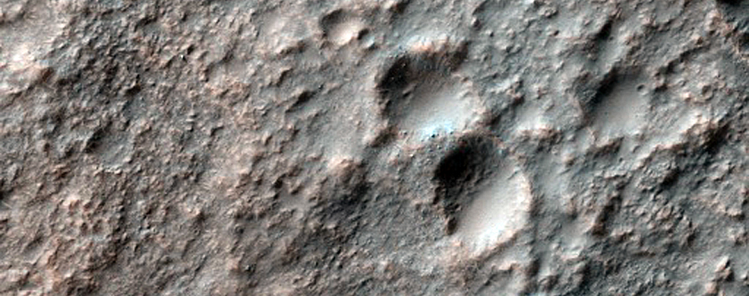 Landforms Northeast of Hellas Region