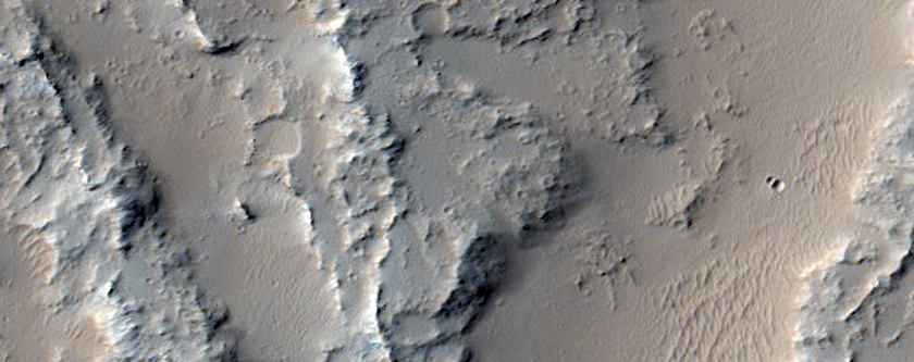 Lava Flows on Olympus Mons