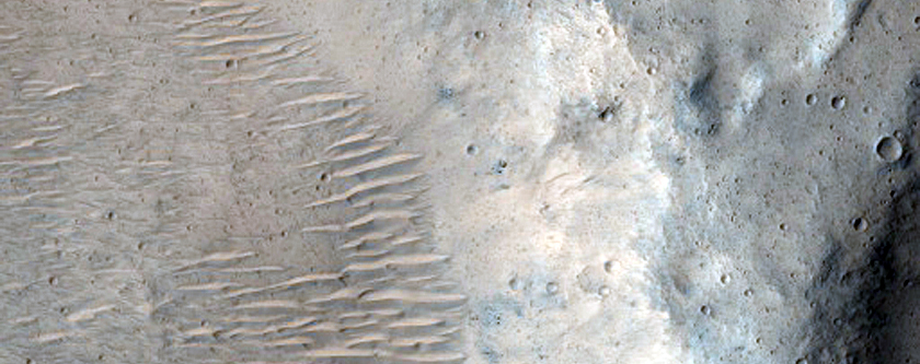 Hypanis Valles Flow Bend