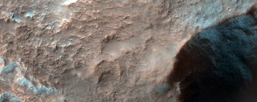 Layers in Depressions North of Hellas Planitia