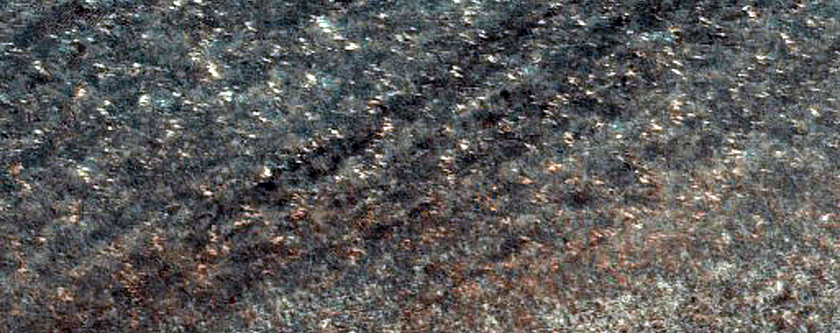 Exposure of North Polar Layered Deposits