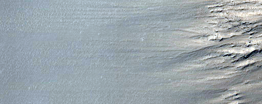 Aeolis Region Fretted Terrain