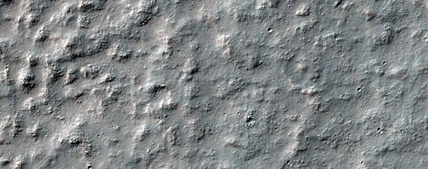 Rocks in Intercrater Plains