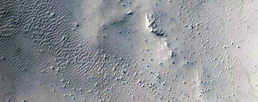 Crater with Slope Streaks