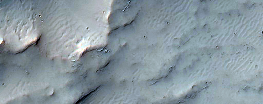 Ejecta Flow Front