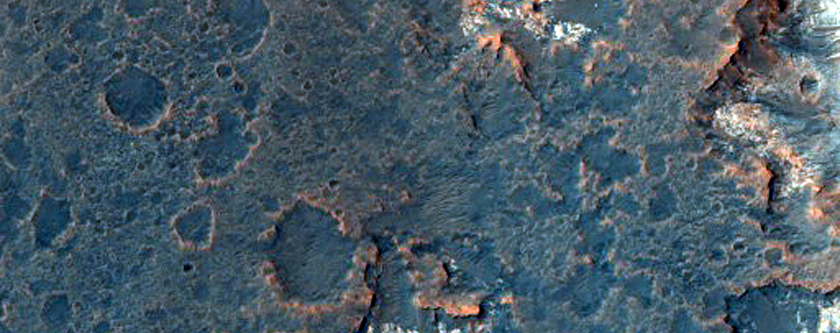 Possible Phyllosilicate-Rich Terrain in Mawrth Vallis